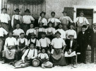 1906 - Gruppenbild Firma Lenk